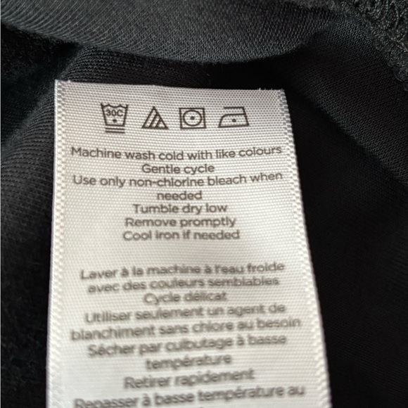 Danskin women’s sweatshirt sizeL vneck collared long sleeve soft - Picture 8 of 8